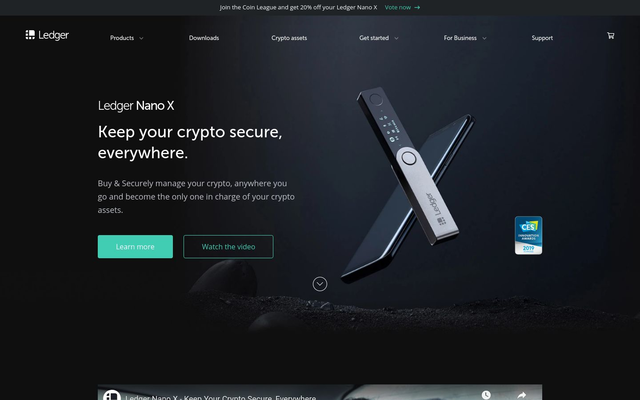 Ledger Hardware Wallets